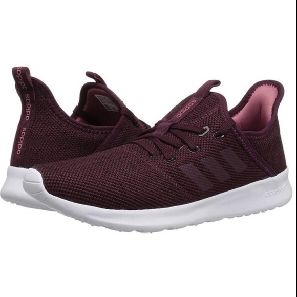 Adidas cloudfoam pure burgundy Clearance